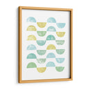 Impresión De Bloques Semi Círculo I - Grace Popp | Cuadro decorativo de Canvas Lab