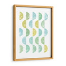 Bloque Semi Círculo Imprimir Ii - Grace Popp | Cuadro decorativo de Canvas Lab