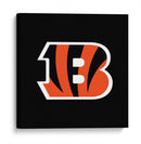 Logo Cincinnati Bengals | Cuadro decorativo de Canvas Lab