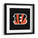 Logo Cincinnati Bengals | Cuadro decorativo de Canvas Lab