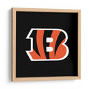 Logo Cincinnati Bengals | Cuadro decorativo de Canvas Lab