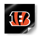 Logo Cincinnati Bengals | Cuadro decorativo de Canvas Lab