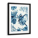 Pájaro Y Rama En Índigo I - Naomi McCavitt | Cuadro decorativo de Canvas Lab