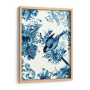 Pájaro Y Rama En Índigo I - Naomi McCavitt | Cuadro decorativo de Canvas Lab