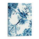 Pájaro Y Rama En Indigo Ii - Naomi McCavitt | Cuadro decorativo de Canvas Lab