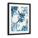 Pájaro Y Rama En Indigo Ii - Naomi McCavitt | Cuadro decorativo de Canvas Lab