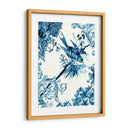 Pájaro Y Rama En Indigo Ii - Naomi McCavitt | Cuadro decorativo de Canvas Lab