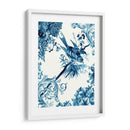 Pájaro Y Rama En Indigo Ii - Naomi McCavitt | Cuadro decorativo de Canvas Lab