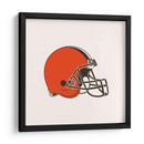 Logo Cleveland Browns | Cuadro decorativo de Canvas Lab