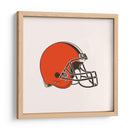 Logo Cleveland Browns | Cuadro decorativo de Canvas Lab
