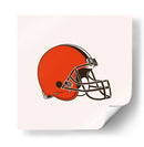 Logo Cleveland Browns | Cuadro decorativo de Canvas Lab