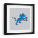 Logo Detroit Lions | Cuadro decorativo de Canvas Lab