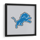 Logo Detroit Lions | Cuadro decorativo de Canvas Lab