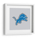 Logo Detroit Lions | Cuadro decorativo de Canvas Lab