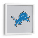 Logo Detroit Lions | Cuadro decorativo de Canvas Lab