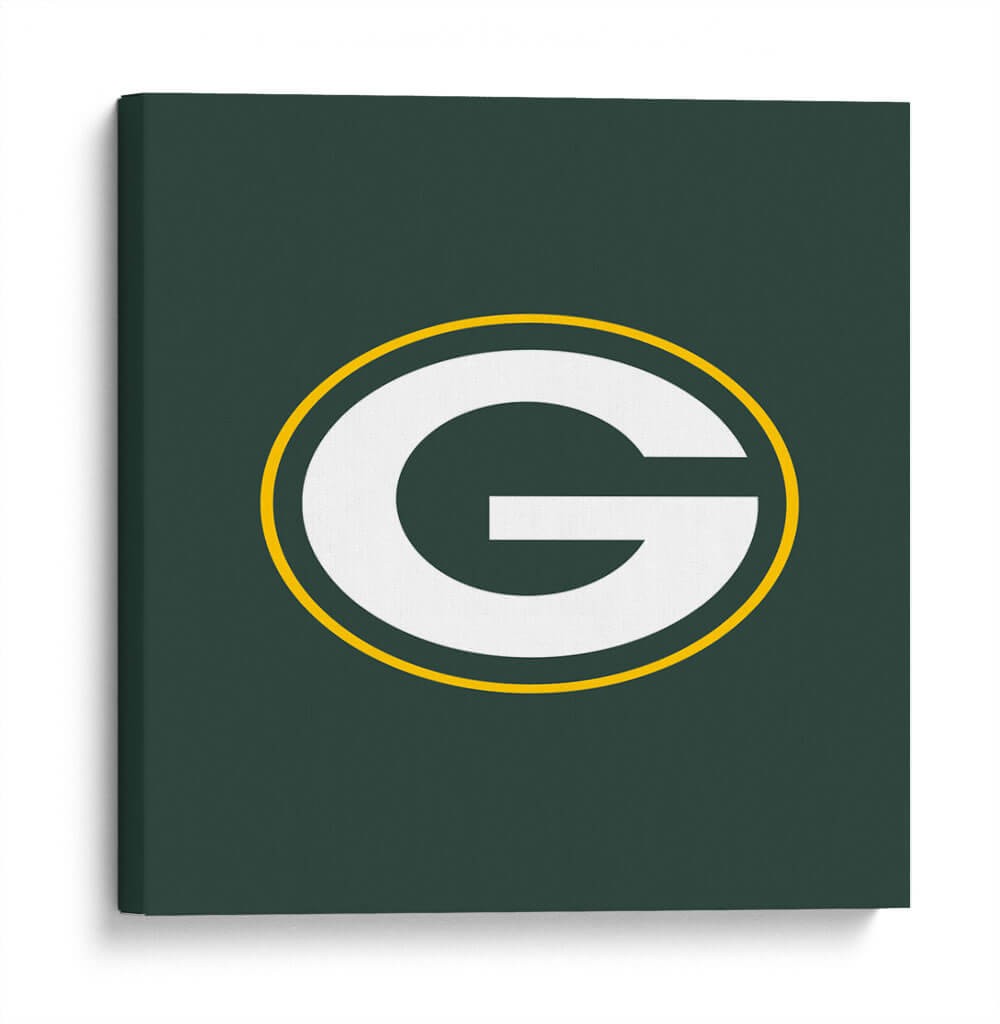 Logo Green Bay Packers | Cuadro decorativo de Canvas Lab