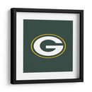 Logo Green Bay Packers | Cuadro decorativo de Canvas Lab