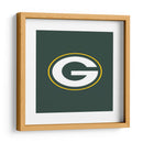 Logo Green Bay Packers | Cuadro decorativo de Canvas Lab
