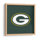 Logo Green Bay Packers | Cuadro decorativo de Canvas Lab