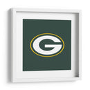 Logo Green Bay Packers | Cuadro decorativo de Canvas Lab