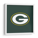 Logo Green Bay Packers | Cuadro decorativo de Canvas Lab