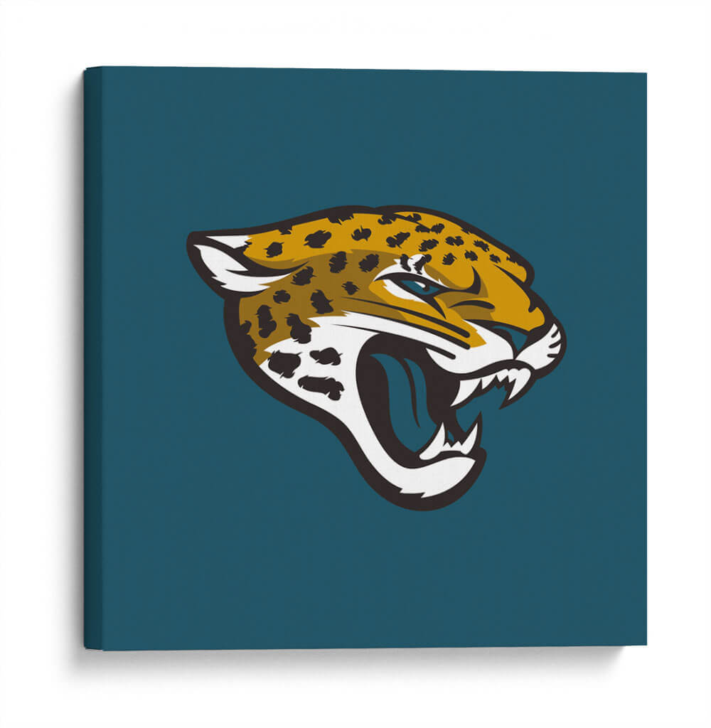 Logo Jacksonville Jaguars | Cuadro decorativo de Canvas Lab