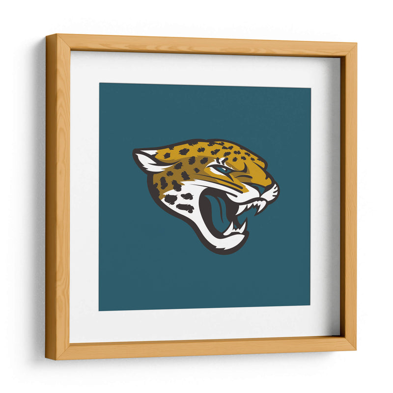 Logo Jacksonville Jaguars | Cuadro decorativo de Canvas Lab