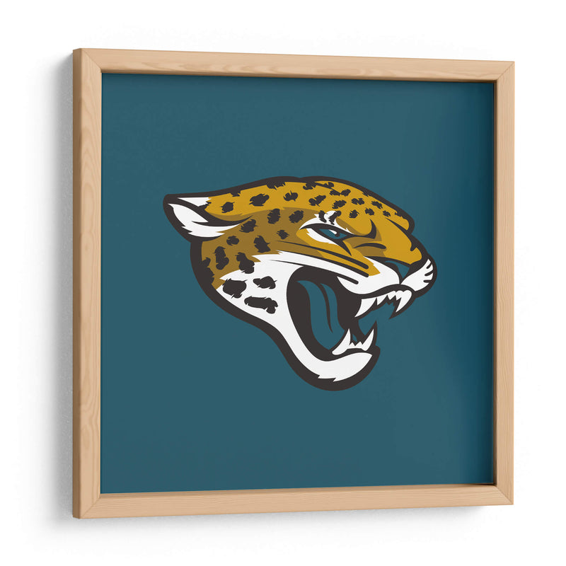 Logo Jacksonville Jaguars | Cuadro decorativo de Canvas Lab