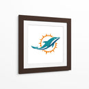 Logo Miami Dolphins | Cuadro decorativo de Canvas Lab