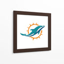Logo Miami Dolphins | Cuadro decorativo de Canvas Lab