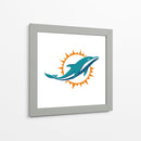 Logo Miami Dolphins | Cuadro decorativo de Canvas Lab