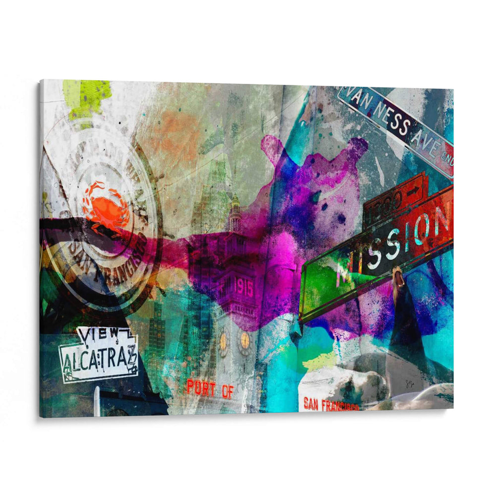 San Francisco Signs Iii - Sisa Jasper | Cuadro decorativo de Canvas Lab