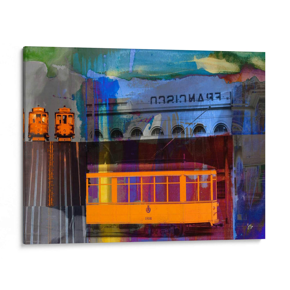 Coche De Trolley De San Francisco - Sisa Jasper | Cuadro decorativo de Canvas Lab
