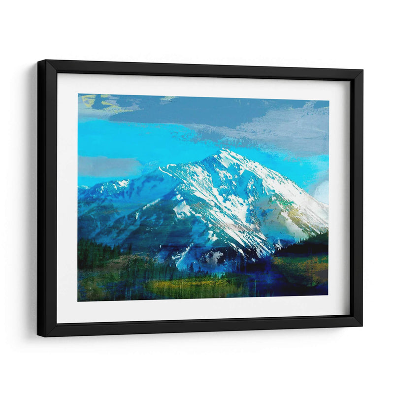 Montaña Azul - Sisa Jasper | Cuadro decorativo de Canvas Lab