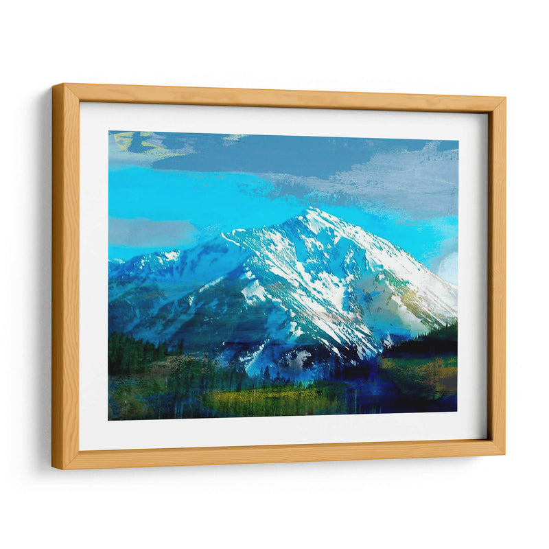 Montaña Azul - Sisa Jasper | Cuadro decorativo de Canvas Lab