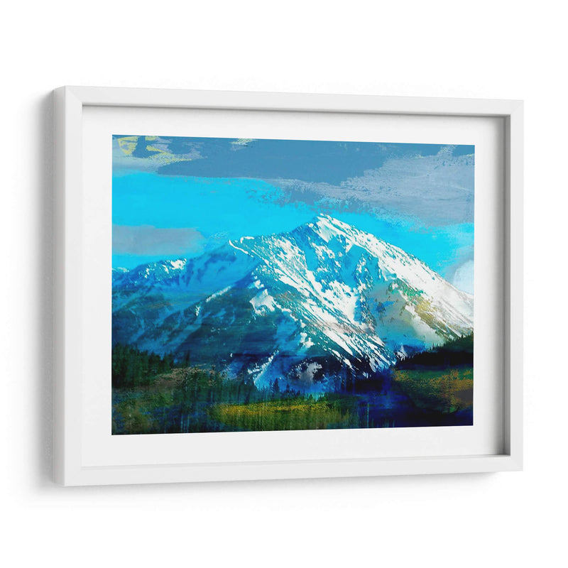 Montaña Azul - Sisa Jasper | Cuadro decorativo de Canvas Lab