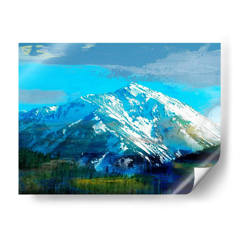 Montaña Azul - Sisa Jasper | Cuadro decorativo de Canvas Lab