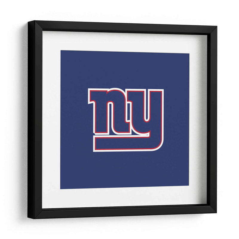 Logo New York Giants | Cuadro decorativo de Canvas Lab