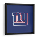 Logo New York Giants | Cuadro decorativo de Canvas Lab