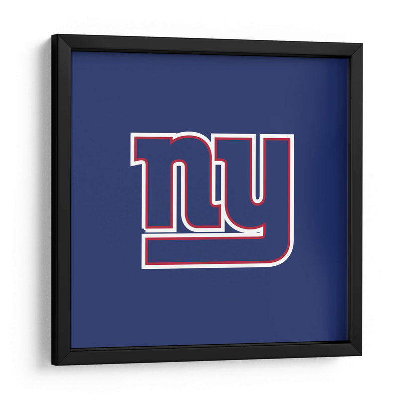 Logo New York Giants | Cuadro decorativo de Canvas Lab