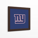 Logo New York Giants | Cuadro decorativo de Canvas Lab