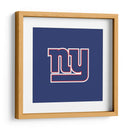 Logo New York Giants | Cuadro decorativo de Canvas Lab