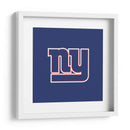 Logo New York Giants | Cuadro decorativo de Canvas Lab