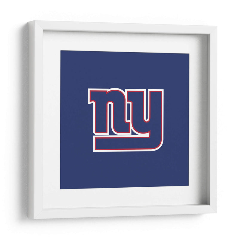 Logo New York Giants | Cuadro decorativo de Canvas Lab