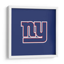 Logo New York Giants | Cuadro decorativo de Canvas Lab