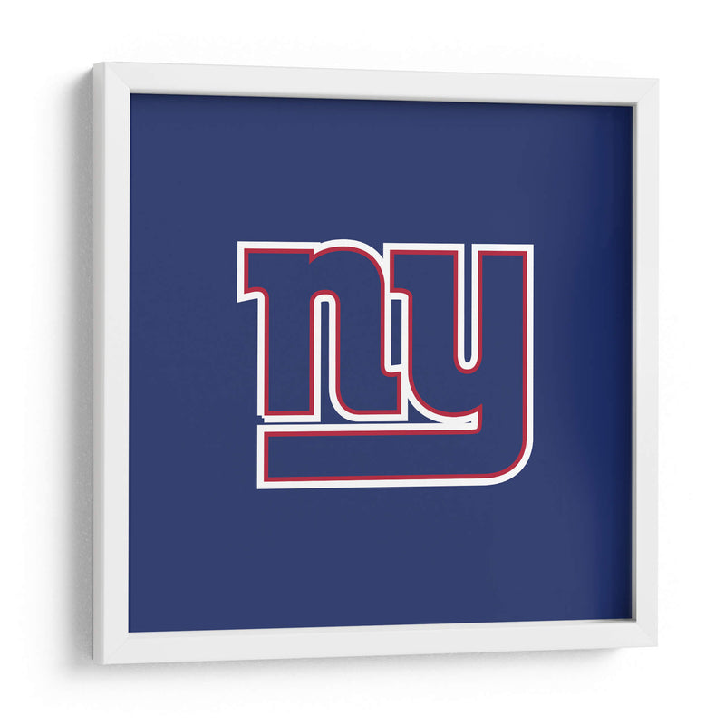 Logo New York Giants | Cuadro decorativo de Canvas Lab