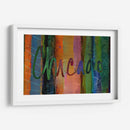 Abstracto Chicago - Sisa Jasper | Cuadro decorativo de Canvas Lab