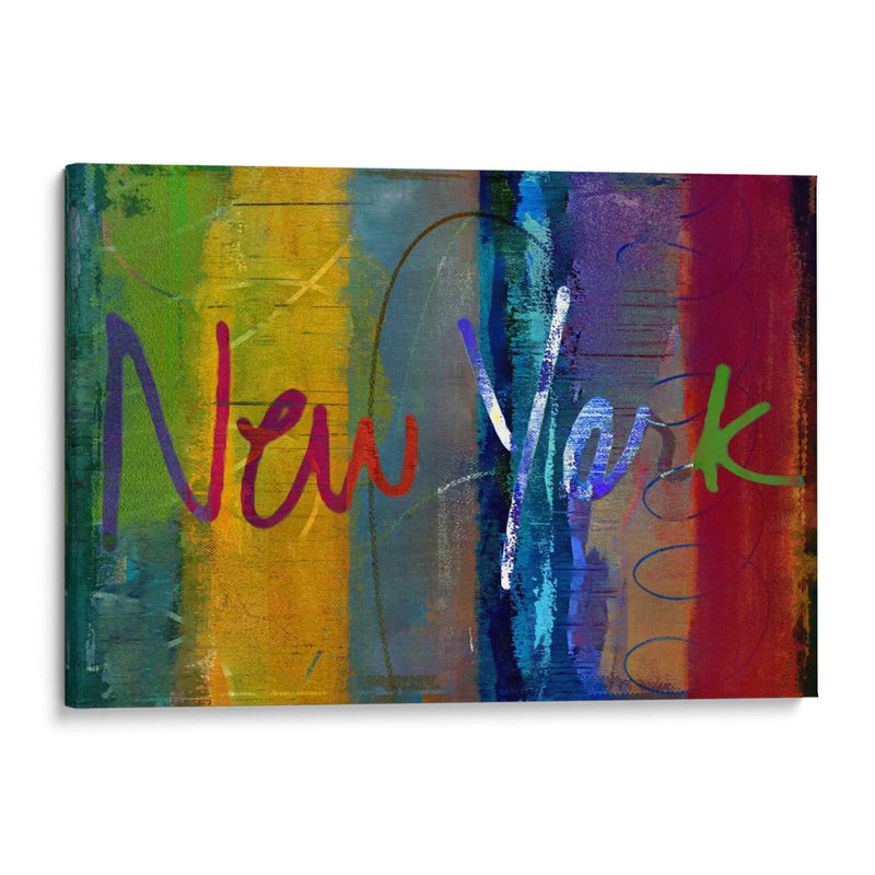 Abstract New York - Sisa Jasper | Cuadro decorativo de Canvas Lab