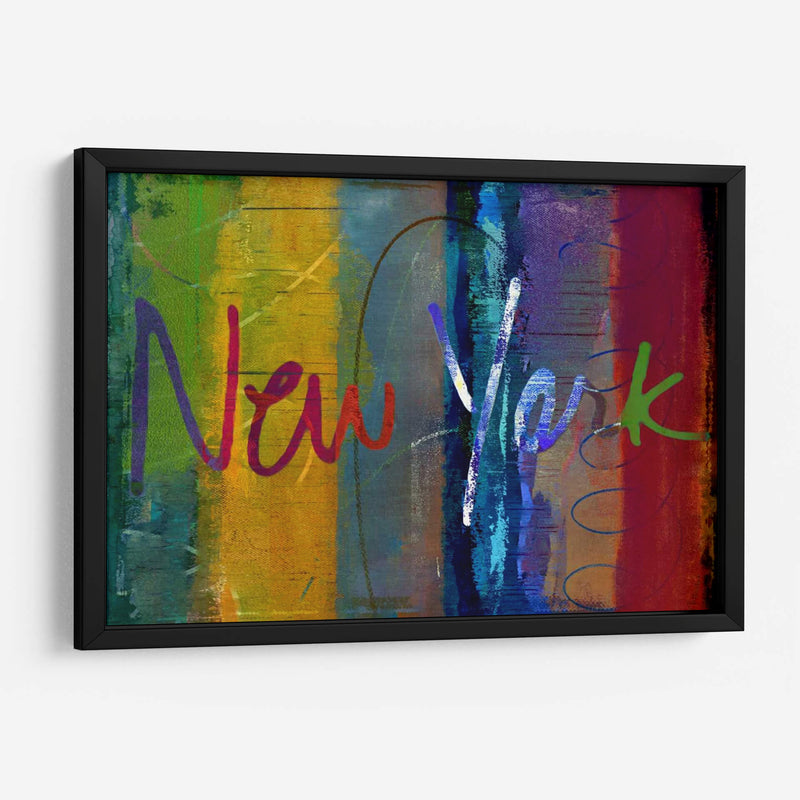 Abstract New York - Sisa Jasper | Cuadro decorativo de Canvas Lab