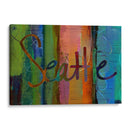 Resumen De Seattle - Sisa Jasper | Cuadro decorativo de Canvas Lab